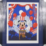 Mickey Mouse For President "Campaign" Limited Edition Serigraph Art