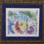 Marc Chagall “Le Cirque” Plate Signed Limited Edition Lithograph
