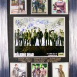 The Walking Dead Signed Photo by Cast Collage